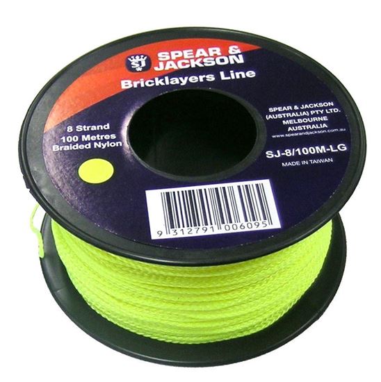 Picture of STRING LINE (8 STRAND FLURO GREEN)